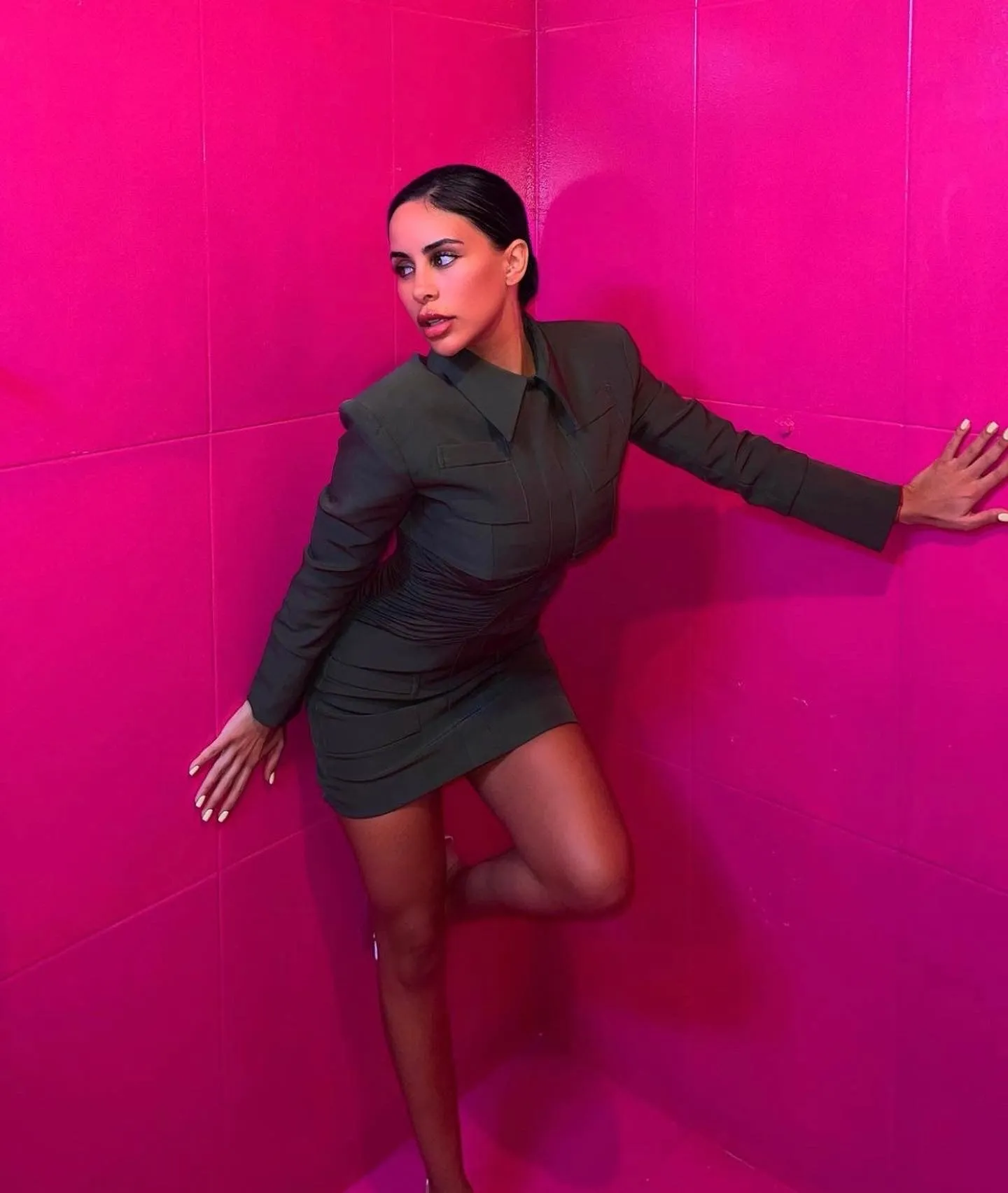 RUBY KHAKI DRESS