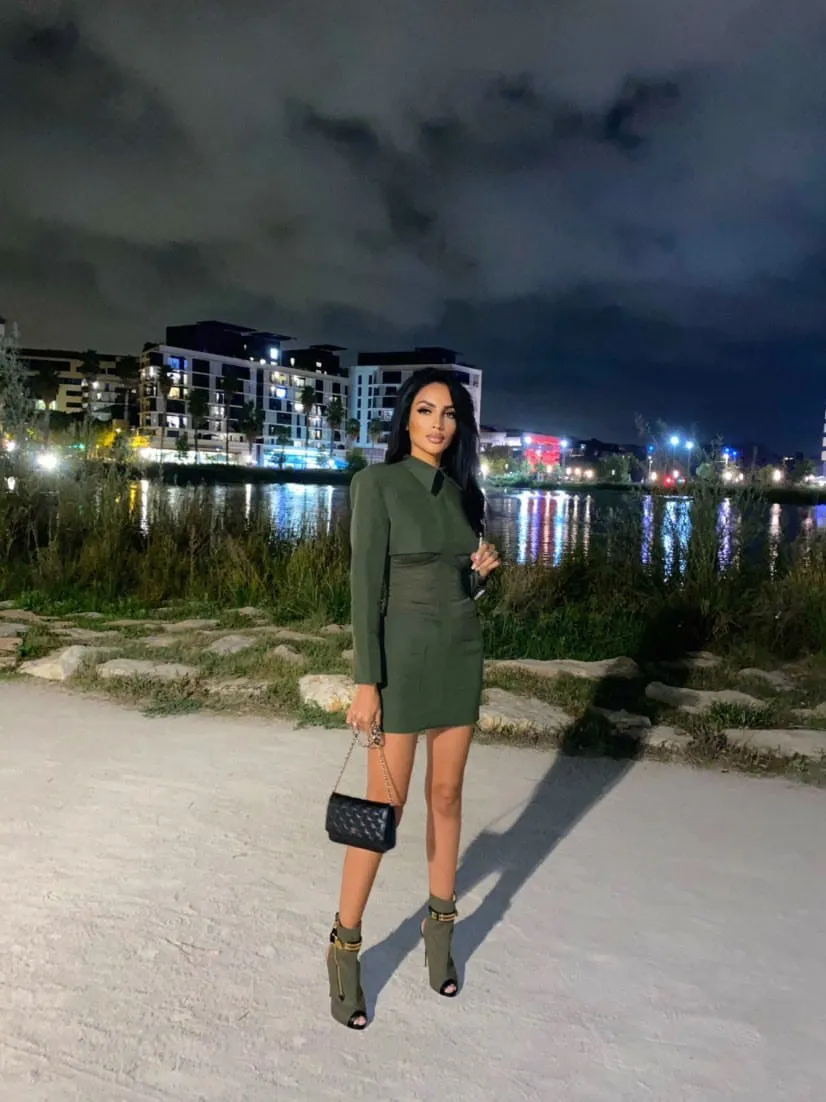 RUBY KHAKI DRESS