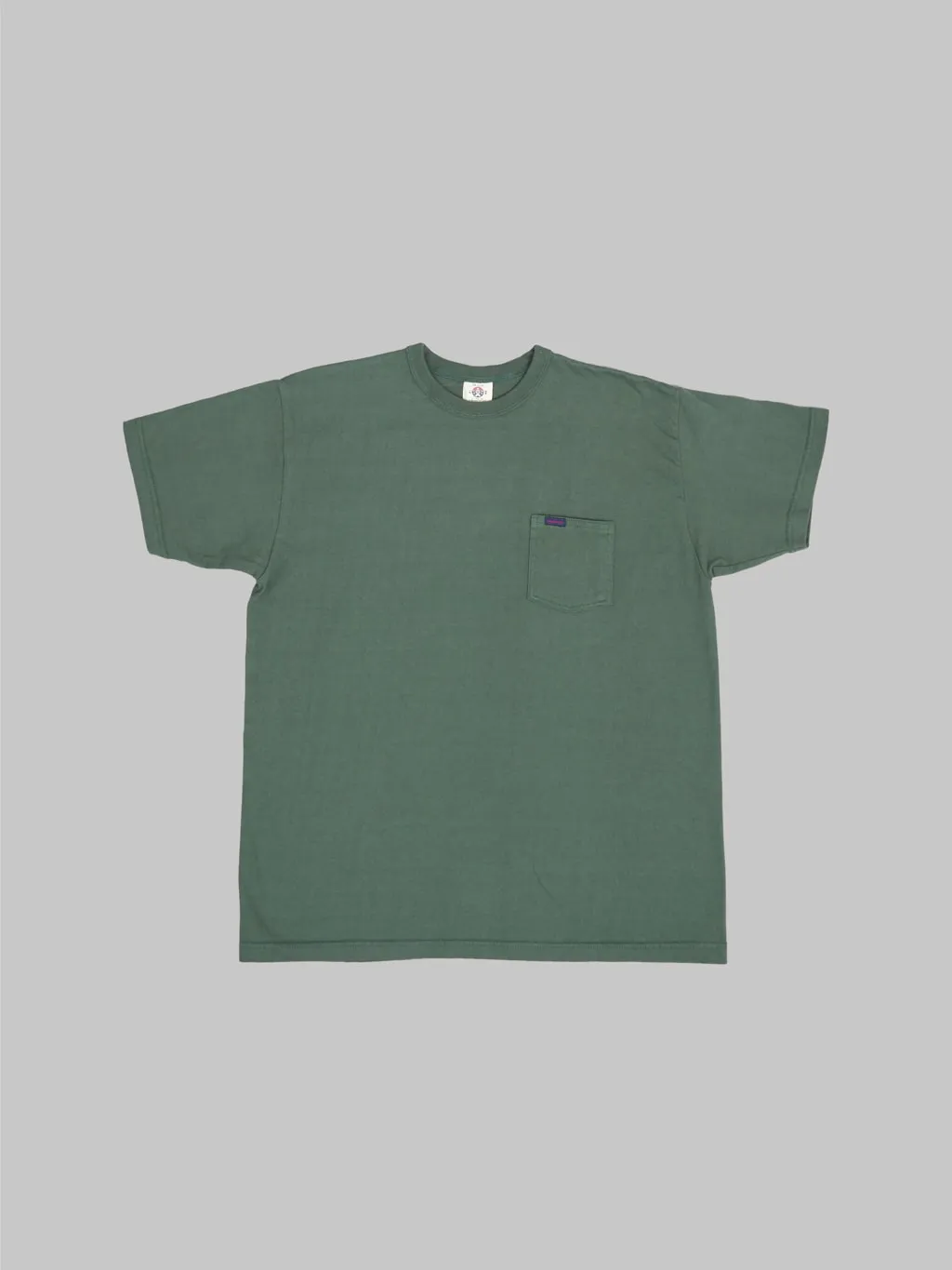 Samurai Jeans SJST-PCMIIL Heavyweight Pocket Plain Moss Green