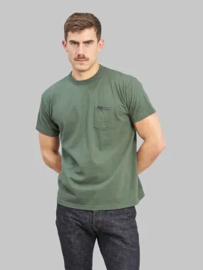 Samurai Jeans SJST-PCMIIL Heavyweight Pocket Plain Moss Green