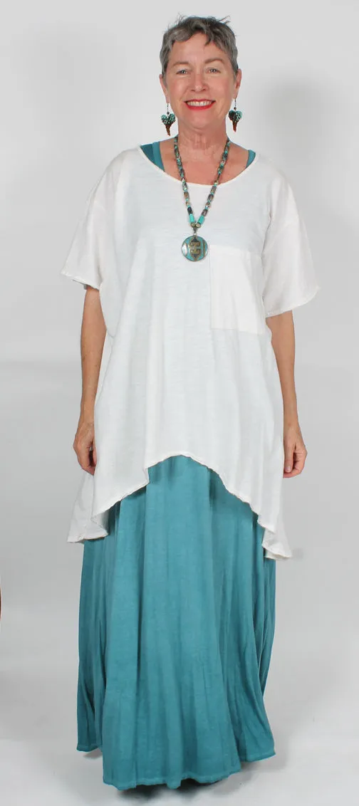 Tank Sunheart Dress  Boho Hippie Chic Resort Wear Sml-5X