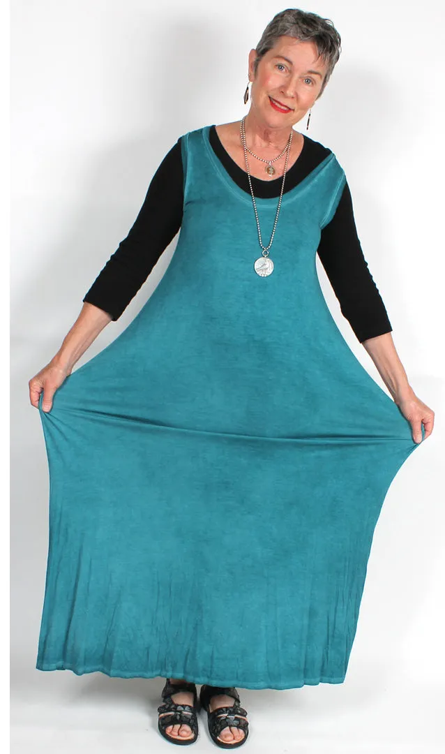 Tank Sunheart Dress  Boho Hippie Chic Resort Wear Sml-5X