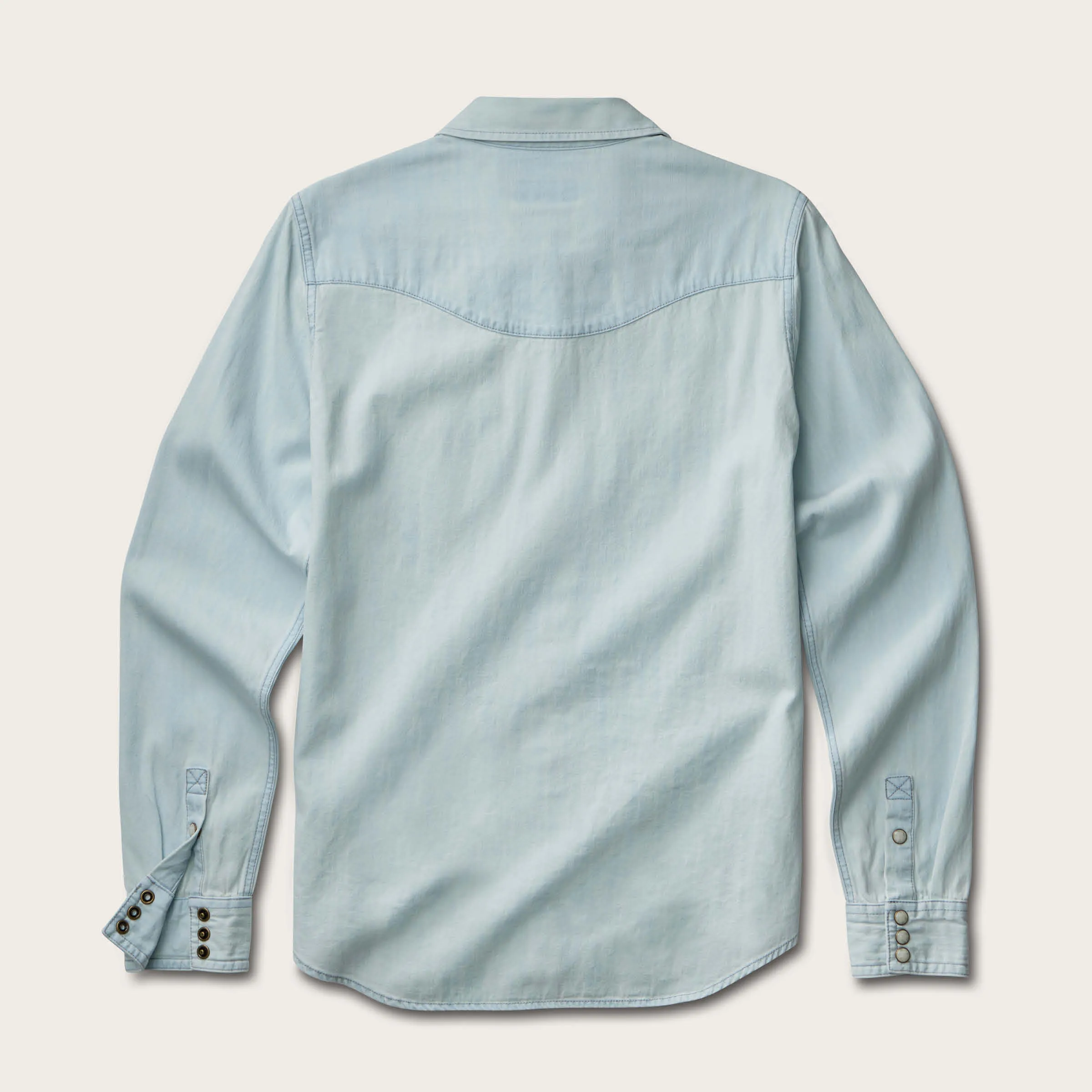 Women's Denim Pearl Snap