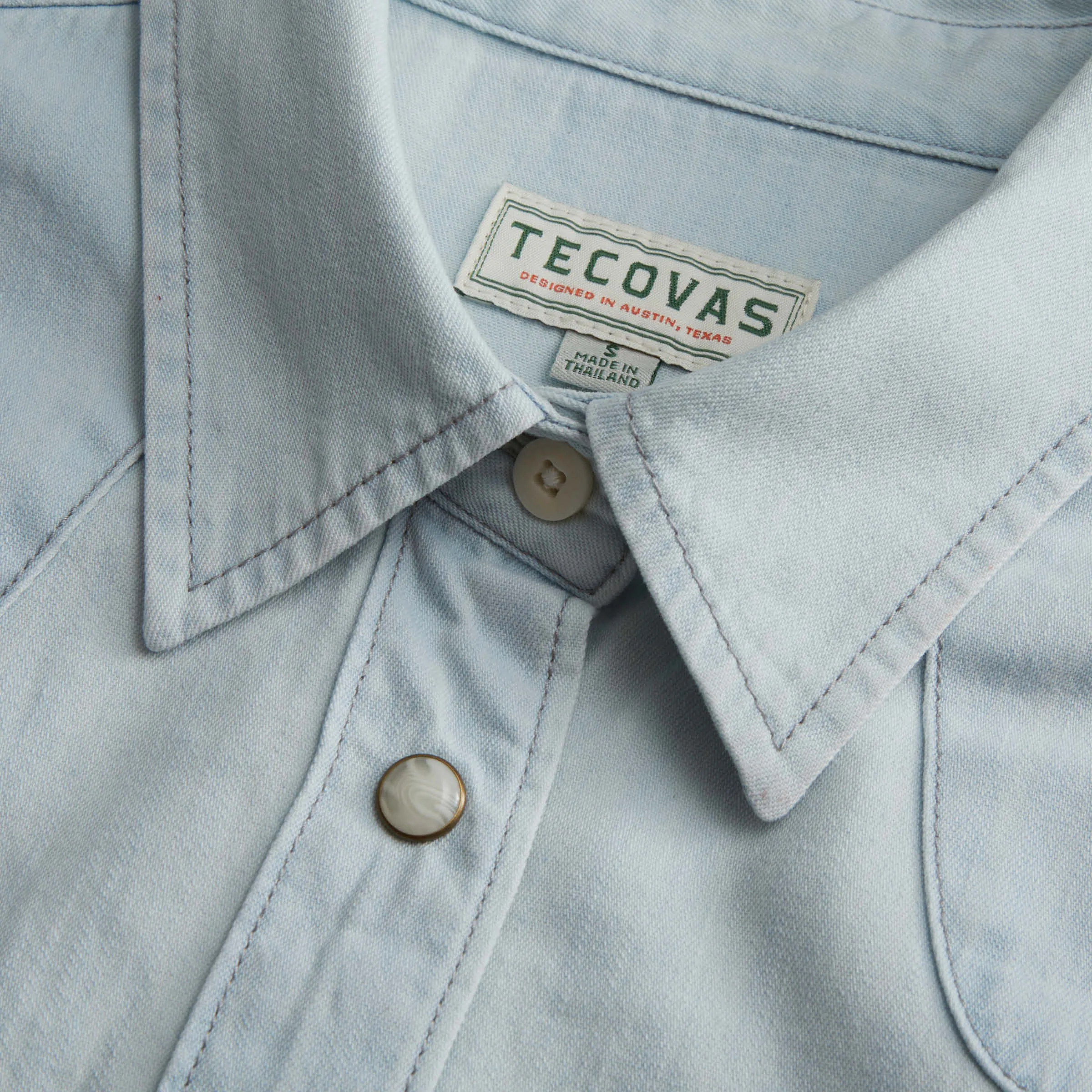 Women's Denim Pearl Snap